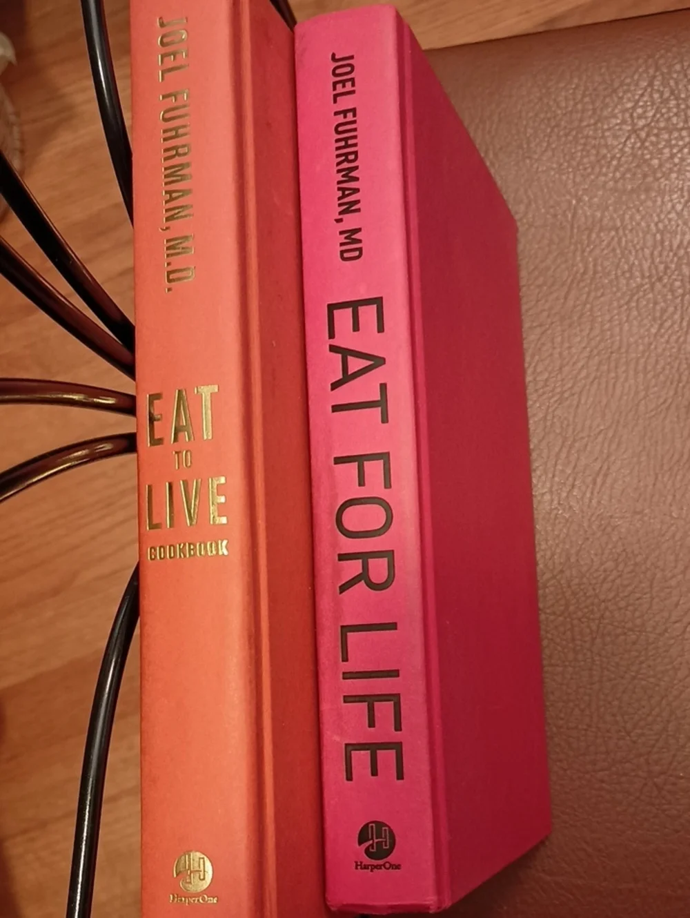 Eat To Live and Eat for Life Cookbooks -- Hardcover